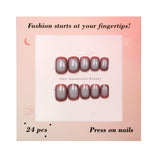 Chic Essentials - Misty Rose Gradient Soft Mist Nail Art Patches