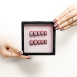 Chic Essentials - Misty Rose Gradient Soft Mist Nail Art Patches