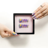 Chic Essentials - Iridescent Aura Press-on Nails