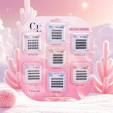 Chic Essentials 7-Day Glue-Free Eyelashes Set (7 Styles + Tweezers)