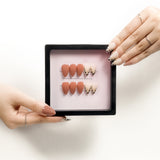 Chic Essentials - Mocha Wildcat Press-on Nails