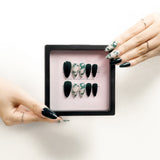 Chic Essentials - Emerald Depths Press-on Nails