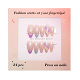 Chic Essentials - Bright Coral Ombre Press-on Nails