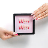 Chic Essentials - Classic Red Tips Press-on Nails