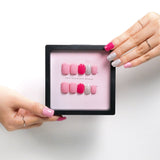 Chic Essentials - Pink Glamour Press-on Nails