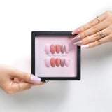 Chic Essentials - Sparkling Blush Press-on Nails
