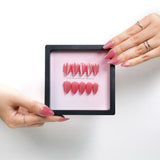 Chic Essentials - Shimmering Pink Press-on Nails