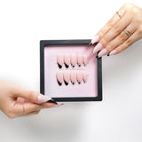 Chic Essentials - Chic Black Almond Press-on Nails