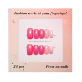 Chic Essentials - Radiant Pink Press-on Nails