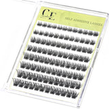 Glimmer Clover Style Self-adhesive Lucky Star Eyelashes Value Pack (96 pcs)