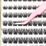 Glimmer Clover Style Self-adhesive Lucky Star Eyelashes Value Pack (96 pcs)