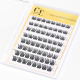 Miracle Hybrid Style Self-adhesive Mixed Style Eyelashes Value Pack (64 pcs)
