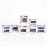 Chic Essentials 7-Day Glue-Free Eyelashes Set (7 Styles + Tweezers)