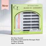 Glimmer Style Self-adhesive Mixed Style Eyelashes (96 pcs)