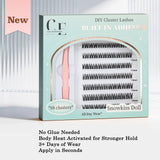 Snowkiss Doll Style Self-adhesive Mixed Style Eyelashes (88 pcs)